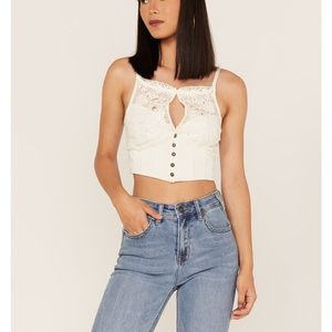 NWOT free people crop top
